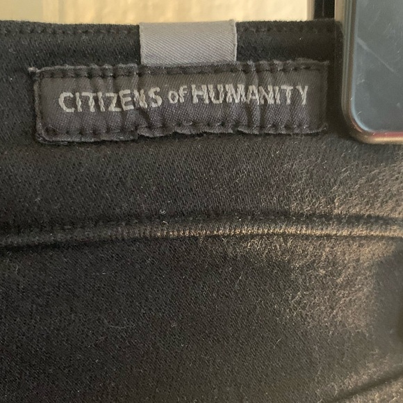 Citizens of humanity black high rise skinny jeans - Picture 2 of 8
